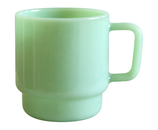 Levin Cup 300ml in jade glass